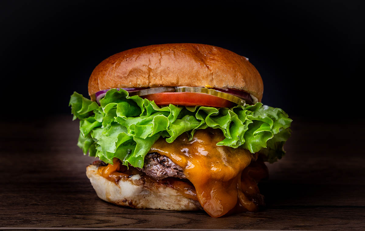 Hamburger fra Kødstadens Burger Joint